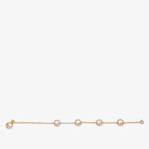  FENDI芬迪 22年春夏 女士 手鏈 金色手鐲 8AG7366DMF089U