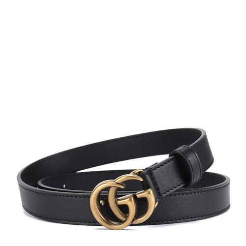 GUCCI/古馳 雙G帶扣皮革腰帶 409417 AP00T