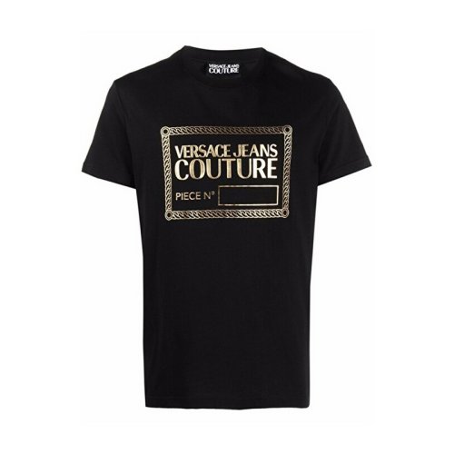  VERSACE JEANS COUTURE 男士印花棉質(zhì)短袖T恤 71GAHT27 CJ00T G89 PLFSX