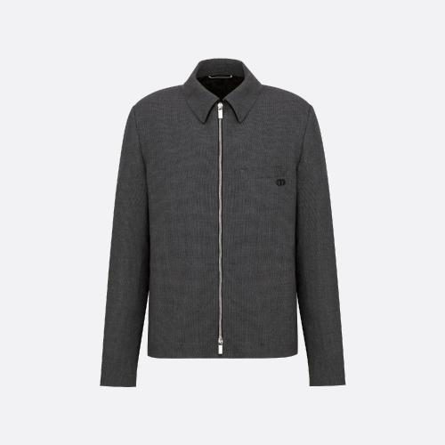  DIOR迪奧 22年秋冬 男士 夾克 拉鏈夾克 193C243C5605_C888