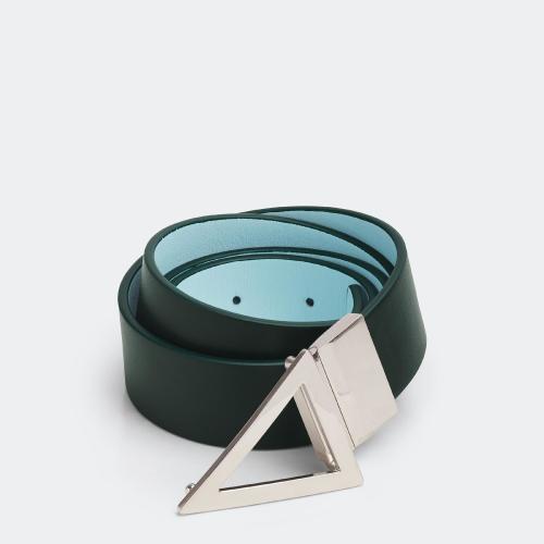  BV葆蝶家 22年秋冬 男士 腰帶 triangle 709440VMAUK3019