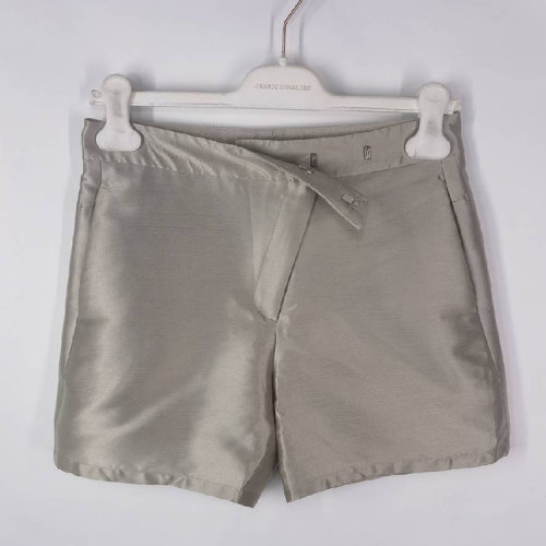 ARMANI COLLEZIONI/阿瑪尼卡爾茲 淺灰女士短褲 PMP52T RM002 瑕疵折扣