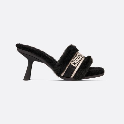  DIOR迪奧 22年秋冬 女士 高跟涼鞋 Mule a talon Dway KCQ746ESK_S11X