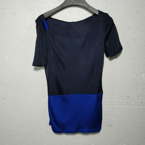 Emporio Armani/安普里奧阿瑪尼 藍色女士短袖上衣