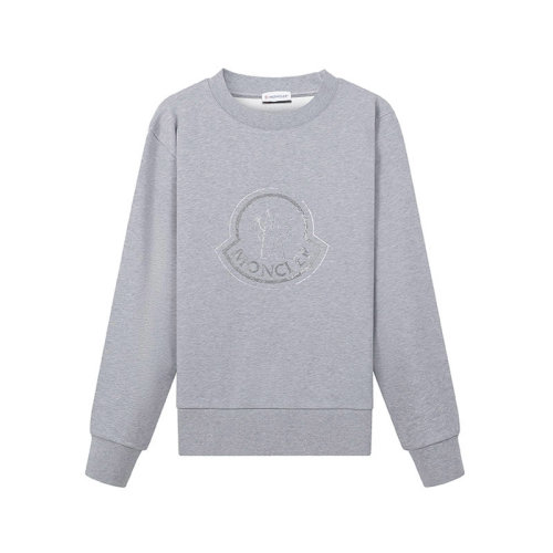 Moncler/蒙克萊 【22秋冬新款】 女士棉質(zhì)寬松版圓領(lǐng)長袖衛(wèi)衣運(yùn)動(dòng)衫徽標(biāo)圖案 8G00022 809LC