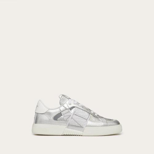 VALENTINO華倫天奴 22年秋冬 男士 休閑運(yùn)動(dòng)鞋 Baskets VL7N en veau lame et rubans XY2S0C58