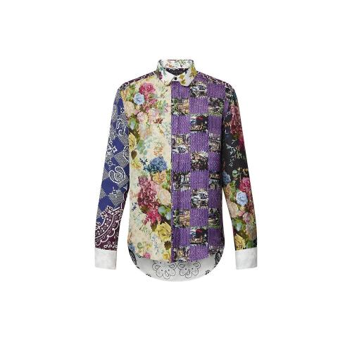  LV路易威登 22年秋冬 男士 長袖襯衫 長袖襯衫 1AAGRM 1AAGRH 1AAGRK 1AAGRG 1AAGRJ 1AAGRI 1A