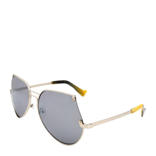 Grey Ant/灰螞蟻 美國潮牌 不規(guī)則 飛行員 蛤蟆鏡 中性款 太陽鏡 合金 全框 墨鏡 眼鏡 EMBASSY 60mm