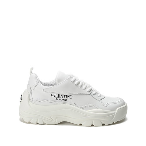 Valentino/華倫天奴 女士皮革系帶休閑運(yùn)動鞋小白鞋 WW2S0K55 AEQ