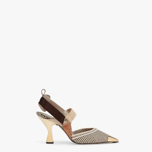  FENDI芬迪 22年秋冬 女士 高跟鞋 Colibrì 8J8351AKY1F1IE7