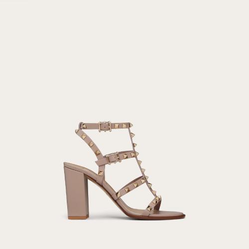  VALENTINO華倫天奴 22年秋冬 女士 高跟涼鞋 Escarpins Rockstud a brides. Talon?: 90 mm 2W