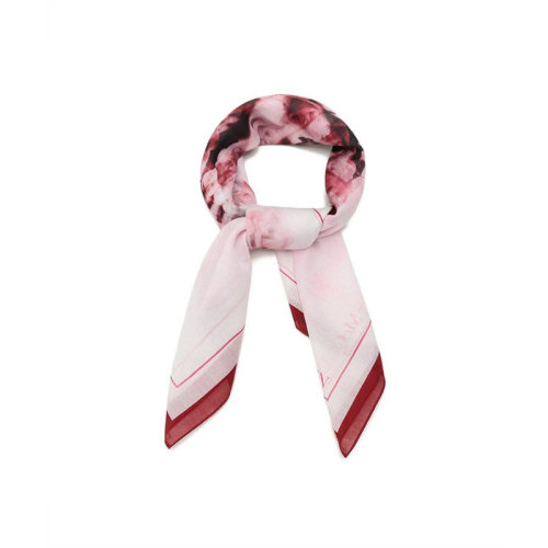 Alexander McQueen/亞歷山大麥昆  女士混色骷髏頭圖案絲巾   6500473624Q5978 GMH012AB