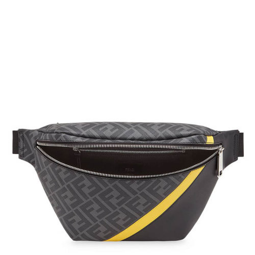 FENDI/芬迪 腰包 其它 棕色布料腰包 7VA434 A9XS