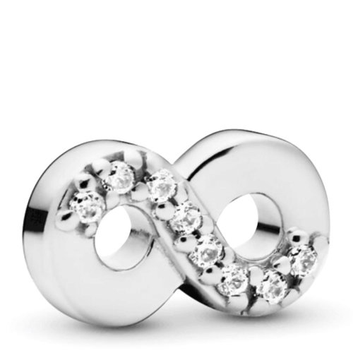 PANDORA/潘多拉  女士銀色無限的愛925銀小裝飾 792178CZ