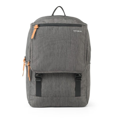 Samsonite/新秀麗 時尚雙肩電腦包 情侶織物電腦包 TR1*08010灰色 SH