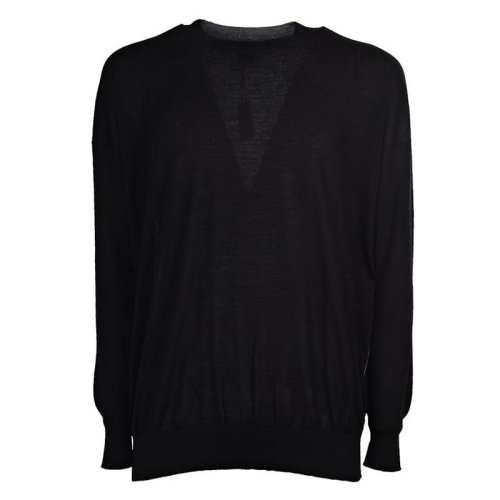 LOEWE/羅意威 男士 服裝  黑色羊毛針織衫毛衣 男士針織衫毛衣