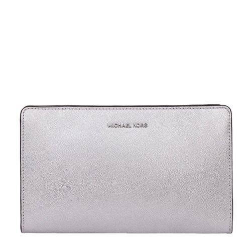 Michael Kors/邁克·科爾斯 JET SET TRAVEL系列 女士時(shí)尚牛皮壓紋手拿單肩包