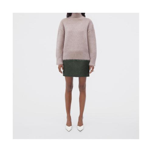  BV葆蝶家 22年秋冬 女士 長袖襯衫 pull en mohair double 716872V2D209015