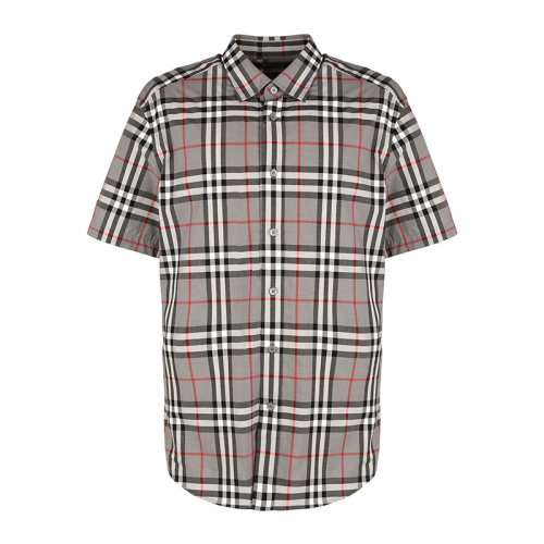 BURBERRY/博柏利時尚經(jīng)典格紋男士襯衫男士短袖襯衫8029370