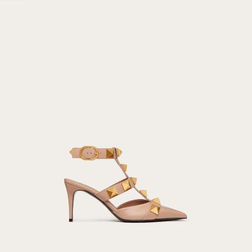  VALENTINO華倫天奴 22年秋冬 女士 高跟涼鞋 ESCARPINS ROMAN STUD EN CUIR DE VEAU. TALON?: