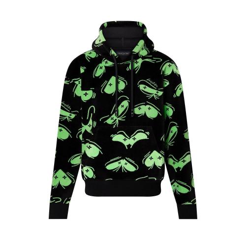  LV路易威登 22年秋冬 男士 衛(wèi)衣 LV 眼睛圖案提花連帽衫 1AAGWG 1AAGWJ 1AAGWK 1AAGWE 1AAGWH