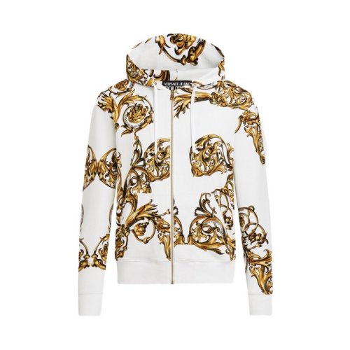 VERSACE/范思哲 男士白色棉質(zhì)夾克 72GAI3Z0-FS019-G03