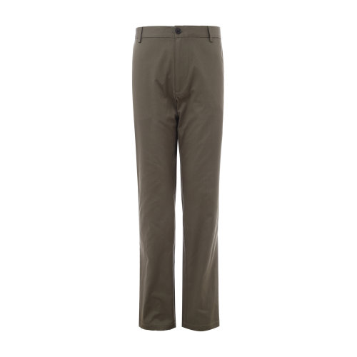 純棉軍綠色男士休閑褲 BURBERRY/博柏利 巴寶莉 男上長褲 褲裝