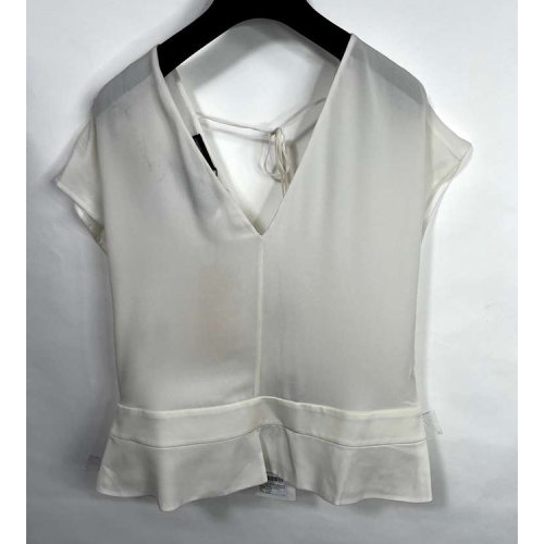 Emporio Armani/安普里奧阿瑪尼白色女士無袖上衣  N2K08TN2306100  瑕疵折扣