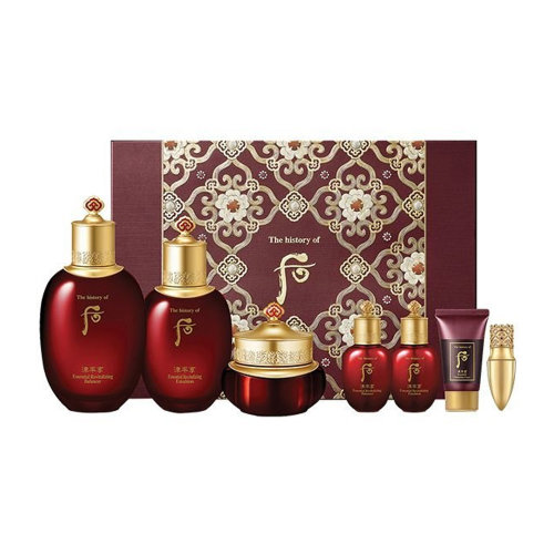 Whoo/后津率享 津率3種套裝（津率平衡水 150ml, 津率潤膚乳110ml, 津率膏30ml）新疆不發(fā)貨