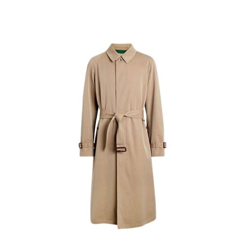  BURBERRY/博柏利 男士卡其色棉質(zhì)大衣 8001228 PLFSX