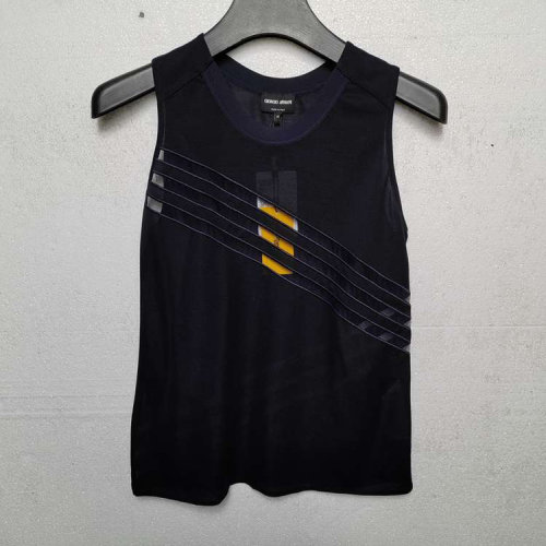 Giorgio Armani/喬治阿瑪尼 藏藍色女士無袖背心