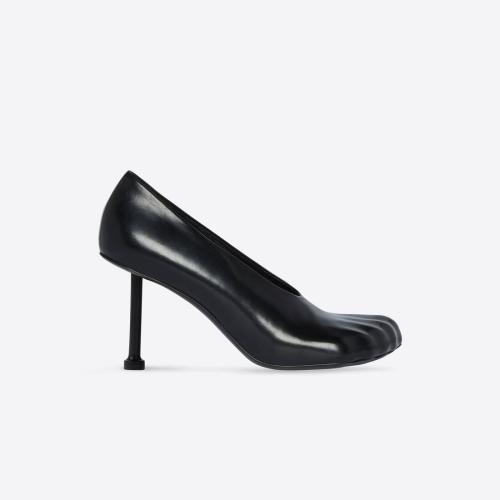  BALENCIAGA巴黎世家 22年春夏 女士 高跟鞋 Womens Fetish 80mm Pump  in Black 678882WBCW010