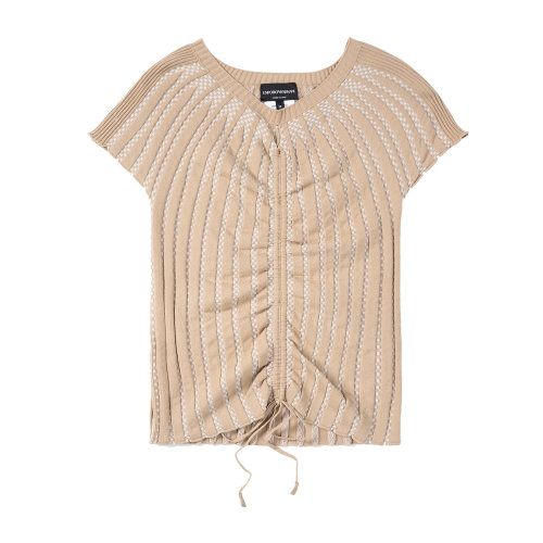 Emporio Armani/安普里奧阿瑪尼 棕色 女士針織衫/毛衣 3K2MWS-2M26Z-0123