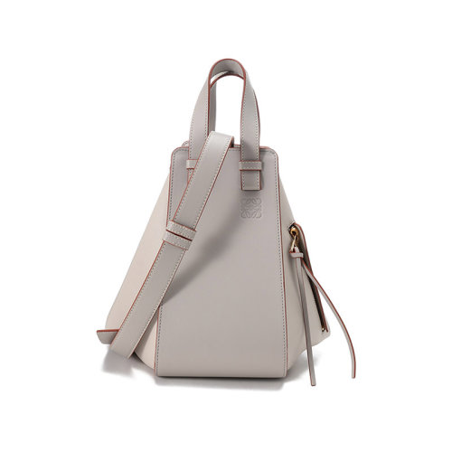 LOEWE/羅意威 女士Hammock系列牛皮革手提單肩包吊床包多色小號 A538S35X19