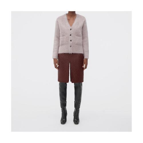  BV葆蝶家 22年秋冬 女士 長袖襯衫 cardigan en mohair double 716871V2D209015