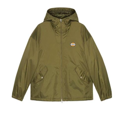  GUCCI古馳 22年秋冬 男士 輕質(zhì)帆布兜帽夾克 660360 ZABPI 3364