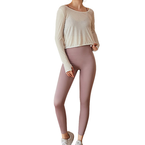 GeleiStory/GeleiStory 瑜伽服女健身服跑步上衣透氣速干運(yùn)動(dòng)T恤三件套長袖罩衫女裝＞女士套裝＞女運(yùn)動(dòng)套裝