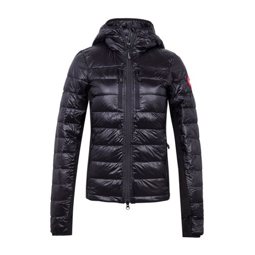 Canada Goose 加拿大鵝 女裝 服飾 拼色短款連帽 女士羽絨服外套