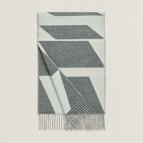  HERMES愛(ài)馬仕 22年秋冬 女士 圍巾 Echarpe Casaque Optique H259091S 03