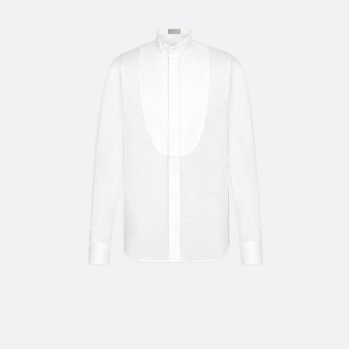  DIOR迪奧 22年秋冬 男士 長袖襯衫 燕尾服襯衫 013C536A2088_C000 預(yù)定商品1-3周發(fā)貨