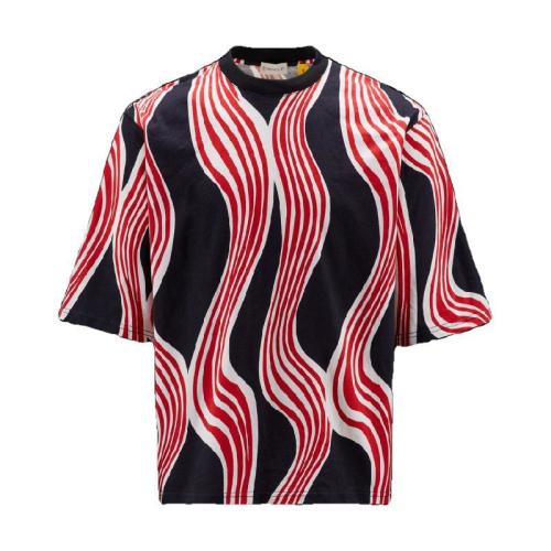  MONCLER蒙可蒙克萊 22年秋冬 女士 短袖T恤 Printed T-Shirt H209E8C00003829JS999