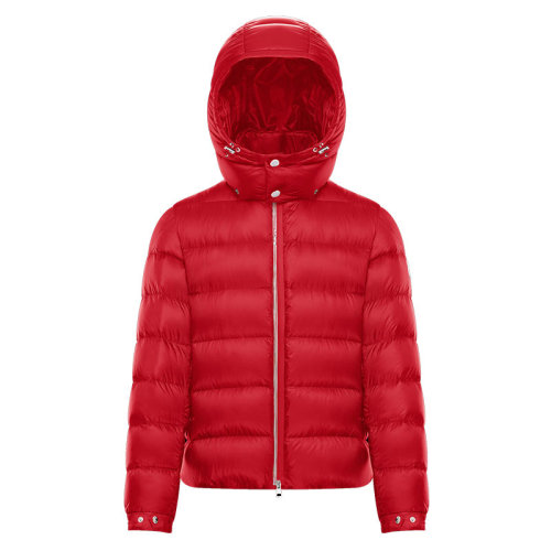 Moncler/蒙克萊  盟可睞男裝  男士紅色經(jīng)典時尚連帽絎縫秋冬羽絨服外套 1A2010053334455