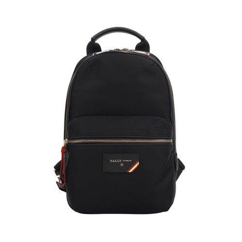 BALLY/巴利 男士 男包 黑色尼龍時尚背包雙肩包 6228790