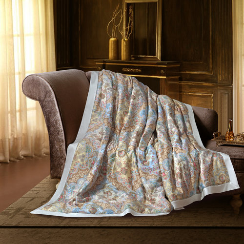 Fantti /芬緹 床上用品40支天絲印花可水洗夏被空調(diào)被夏涼被夏季單雙人薄被床品套件-愛麗香舍