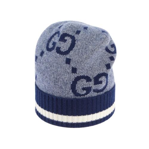  GUCCI古馳 22年秋冬 男士 GG山羊絨帽 676827 4GABX 4178