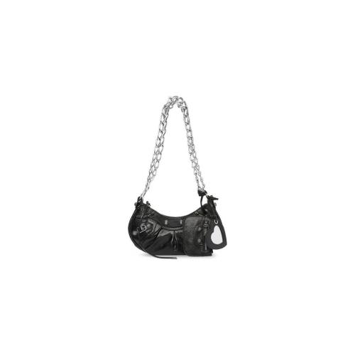  BALENCIAGA巴黎世家 22年秋冬 女士 單肩包 le cagole xs shoulder bag with chain 7128131VG9