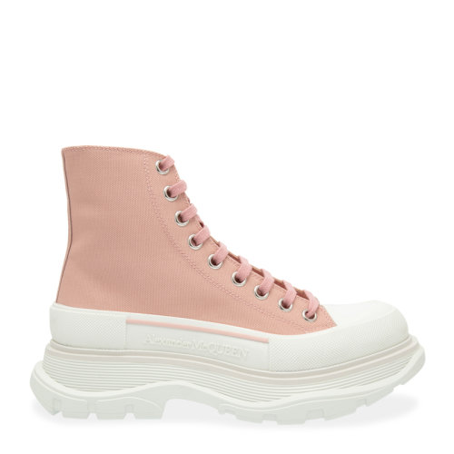 Alexander McQueen 亞歷山大·麥昆 21春夏 系帶厚底 休閑運(yùn)動(dòng)鞋馬丁靴女鞋女士短靴