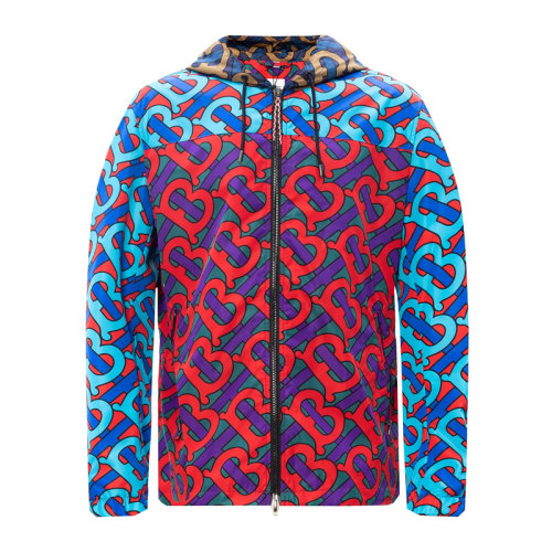 Burberry 博柏利 男士服裝  拼色連帽夾克外套 男士夾克