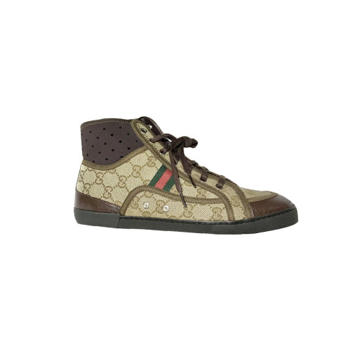 Gucci 古馳  老花女士高幫鞋