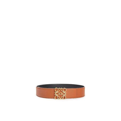  LOEWE羅意威 22年秋冬 女士 腰帶 Anagram belt in soft calfskin 515.01.010-2544 預(yù)定商品1-3周發(fā)貨